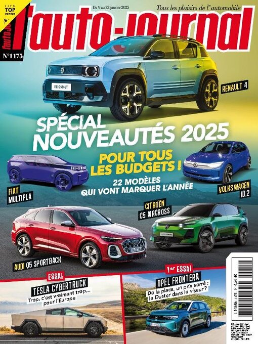 Title details for L'auto Journal by Editions Mondadori Axel Springer (EMAS) - Available